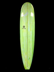 Yellow Abstract CSM Longboard Surfboard
